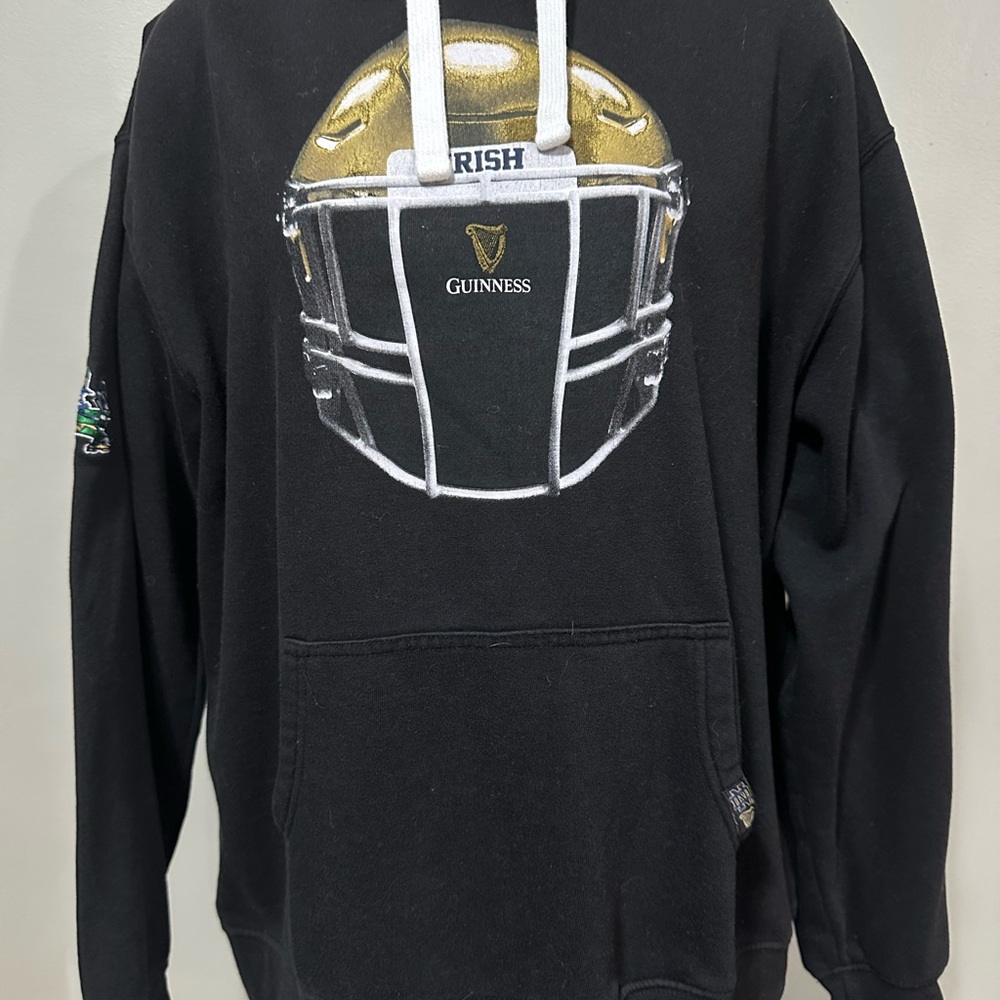 Notre Dame Guinness Black and Gold Hoodie